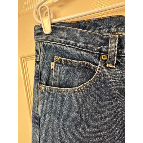 L.L. Bean Men’s Double L Classic Fit Flannel Lined Jeans Size 36x30 Winter - Picture 6 of 9